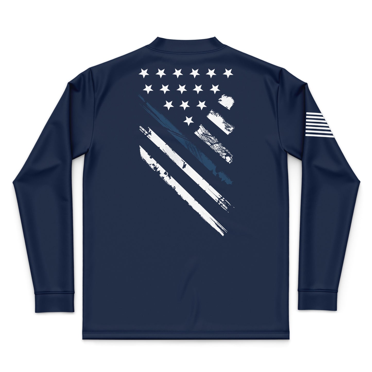 Blue Line Crest Flag