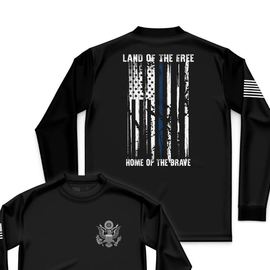 Land of the Free - Blue Line