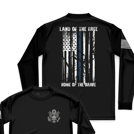 Land of the Free - Blue Line