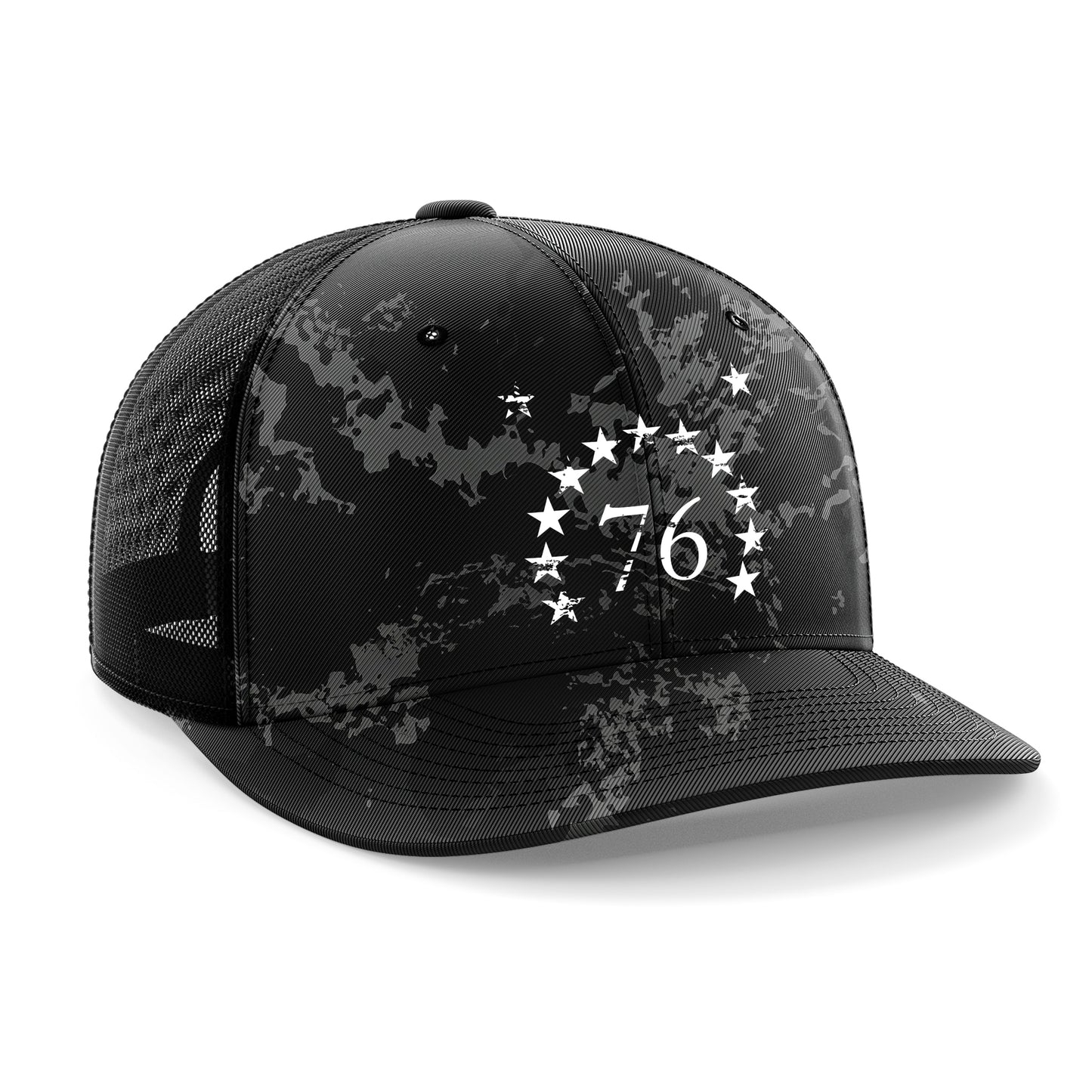 Black Camo - 1776 Stars