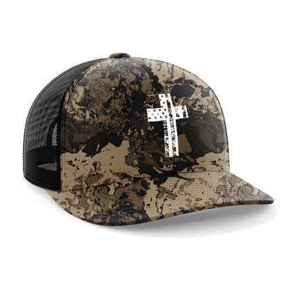 Desert Camo - Cross Flag