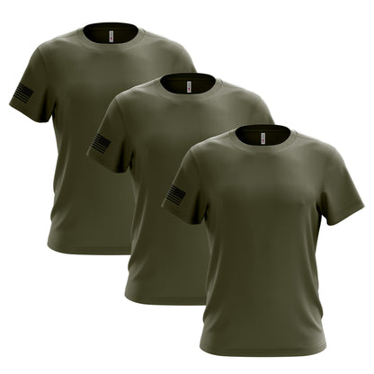 TPS - Olive Men's Shirt Bundle - 3 Pack