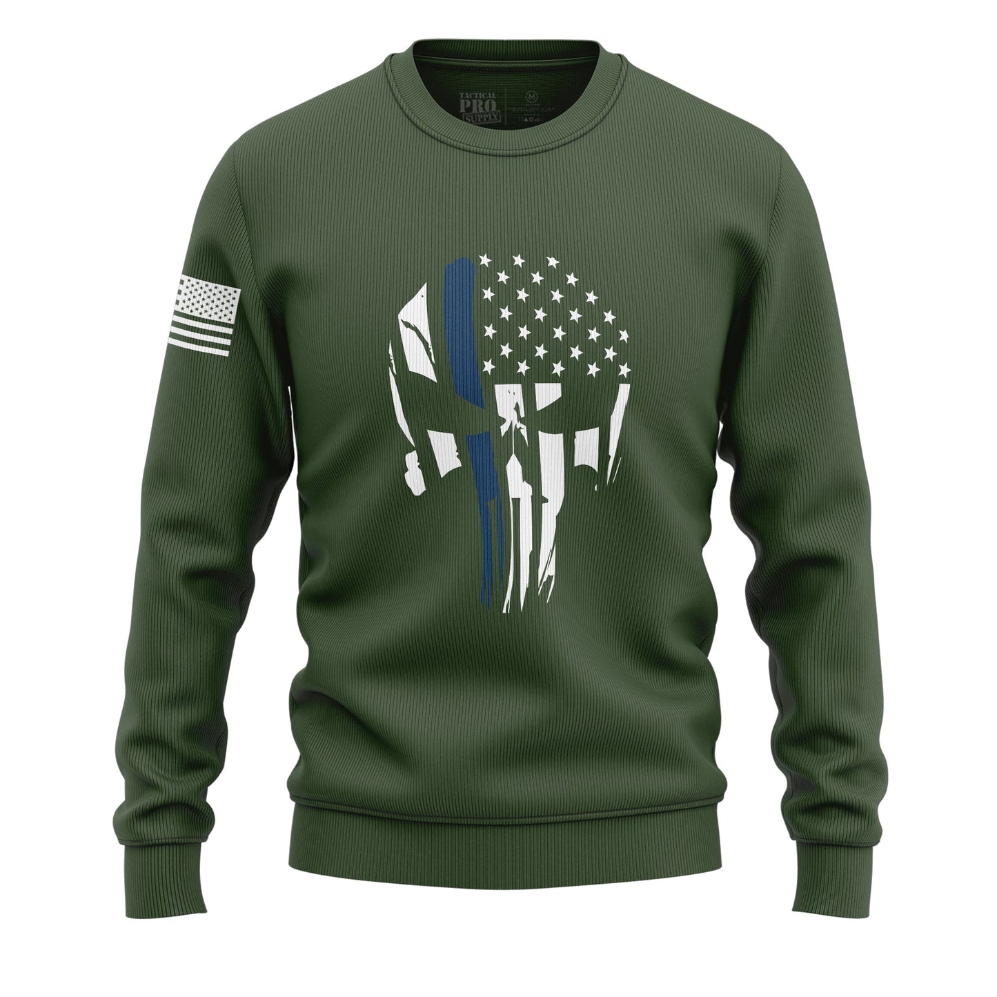 Punisher Flag Blue Line