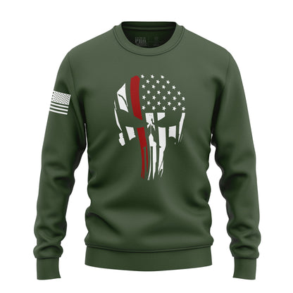 Punisher Flag Red Line