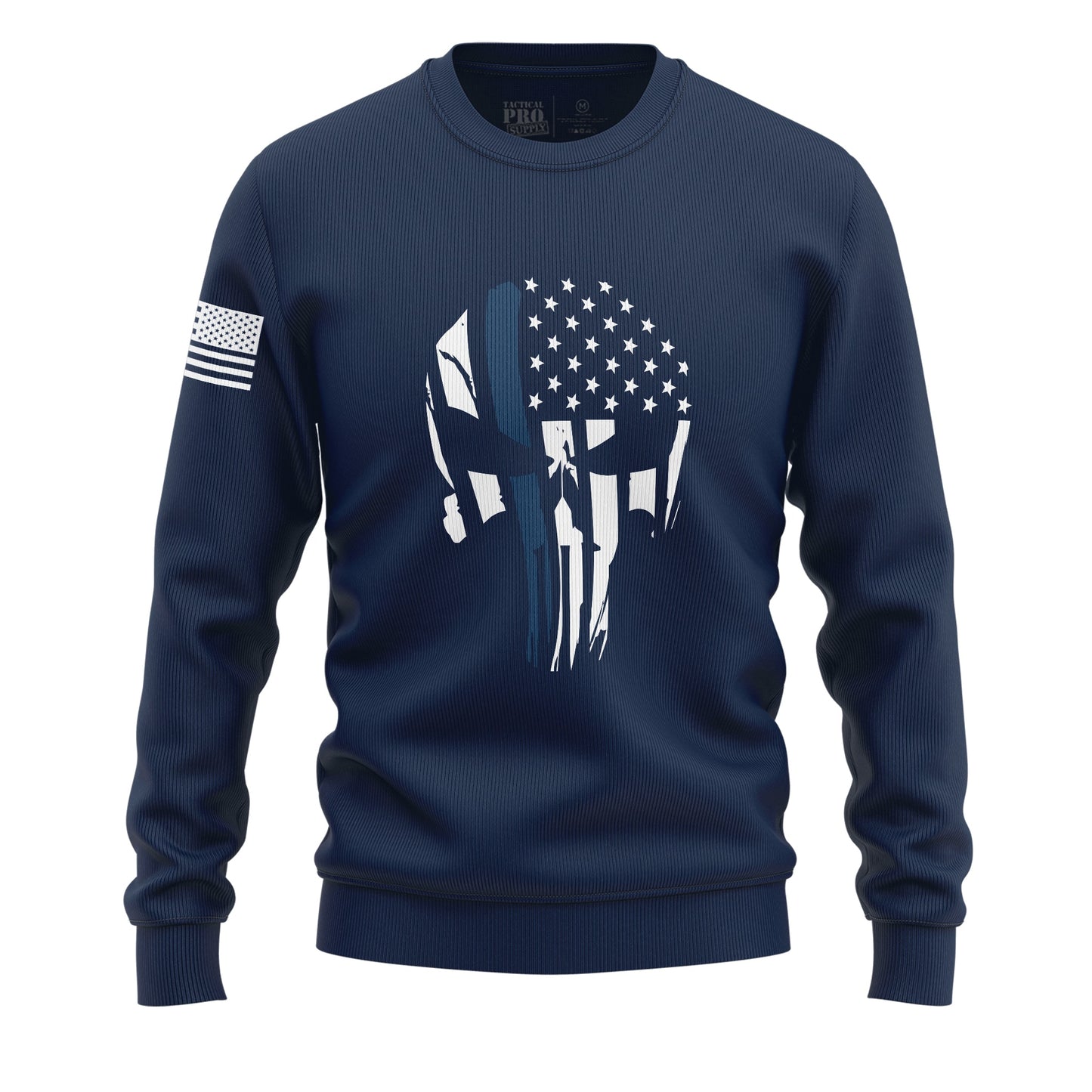 Punisher Flag Blue Line