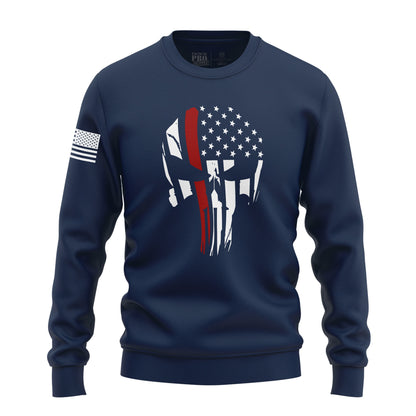 Punisher Flag Red Line