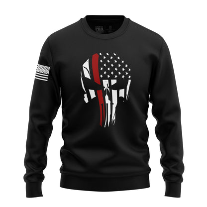 Punisher Flag Red Line