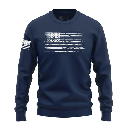 U.S.A Flag - White