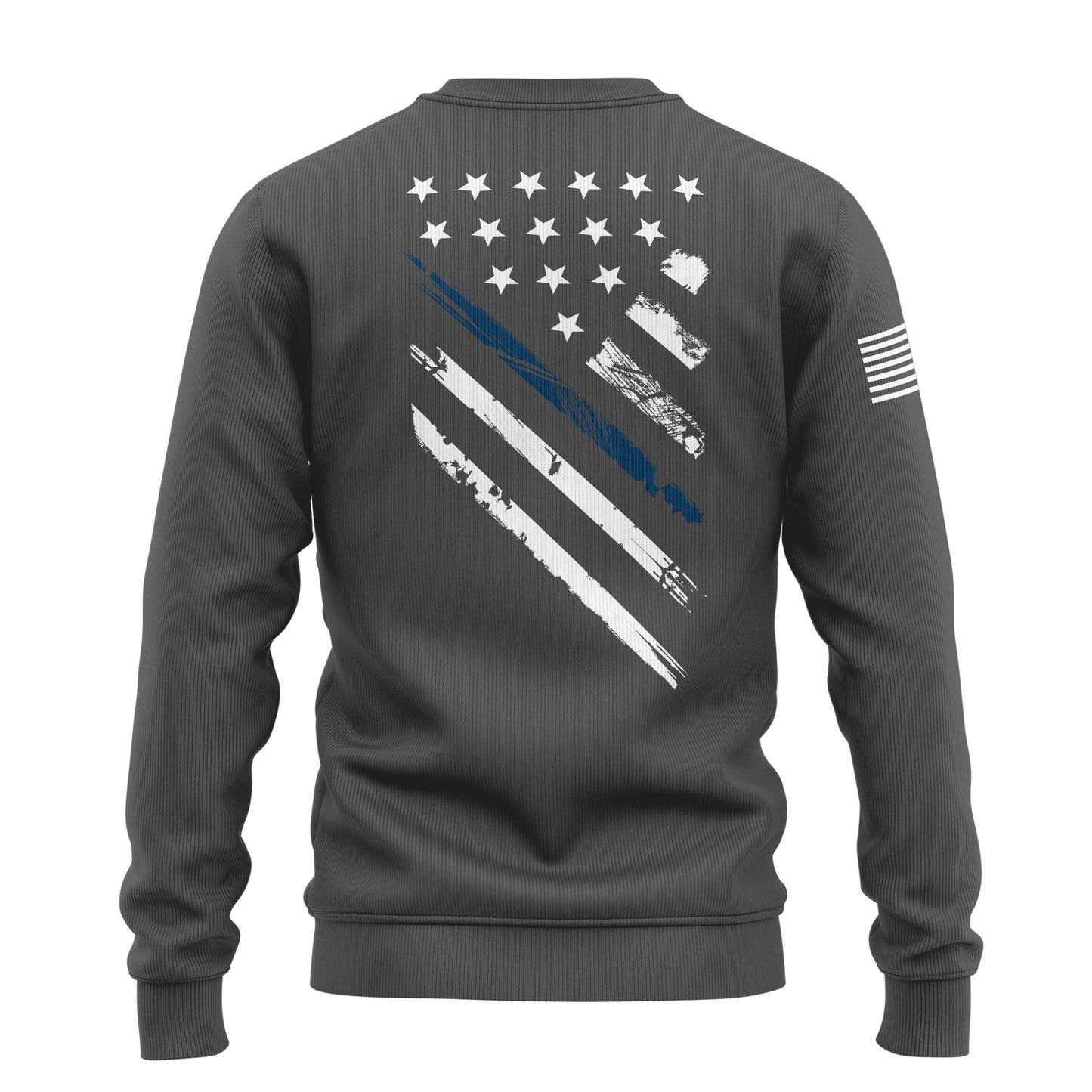 Blue Line Crest Flag