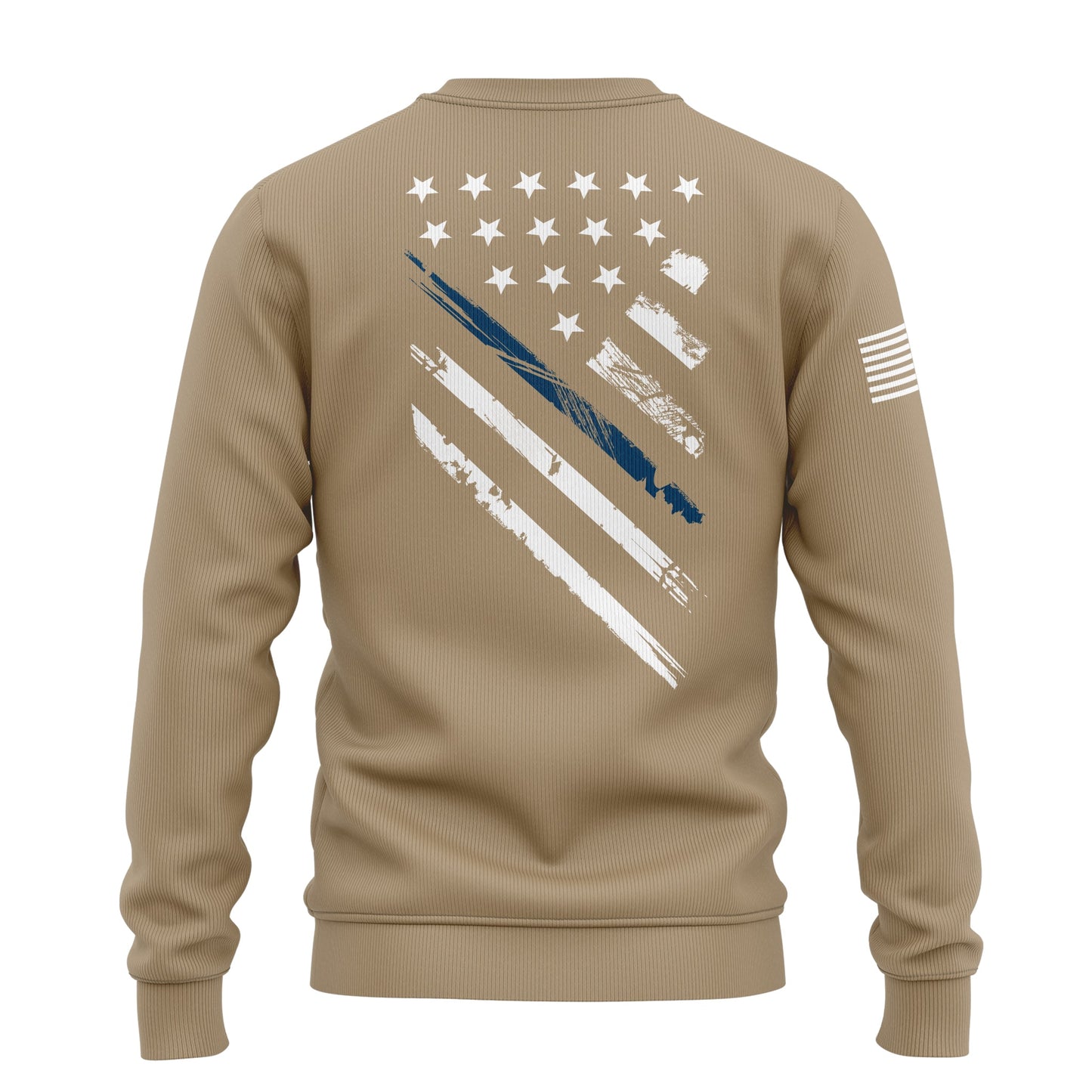 Blue Line Crest Flag