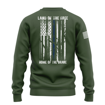 Land of the Free - Blue Line