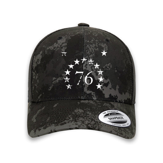 Black Camo - 1776 Stars