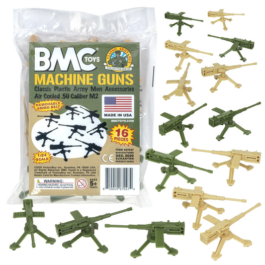 Classic MPC Machine Guns 16pcs Tan & OD