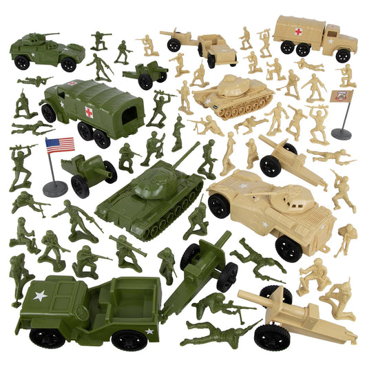 Combat Convoy 64pcs Box Set OD vs. Tan
