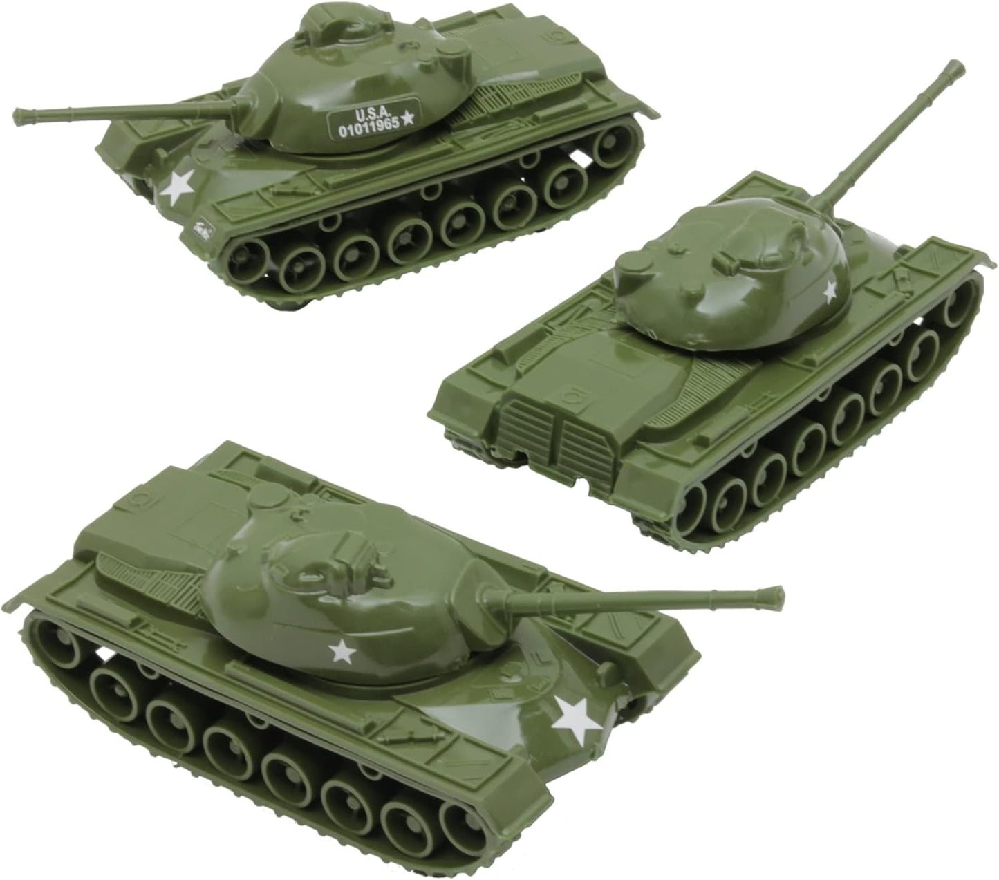 Patton Tanks 3pcs