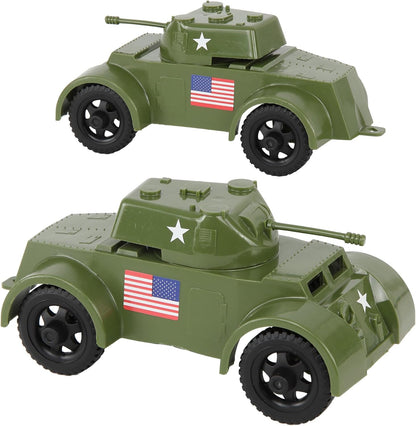 Battle Patrol Staghound Armored Car 2pcs OD
