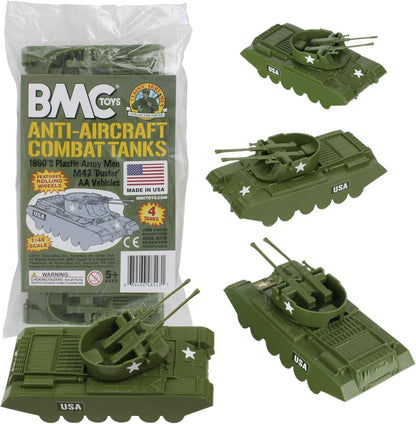 Classic Payton Anti-Aircraft Tanks - 4pcs OD