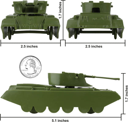 Classic Payton Anti-Aircraft Tanks - 4pcs OD