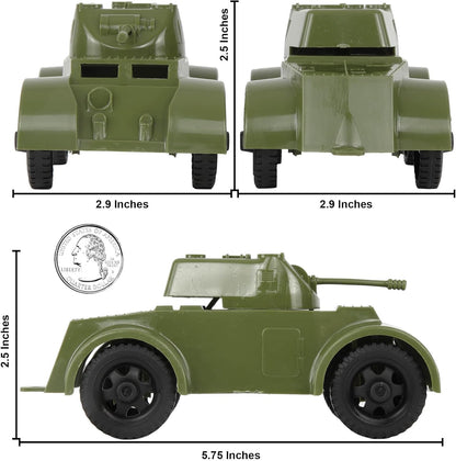 Battle Patrol Staghound Armored Car 2pcs OD
