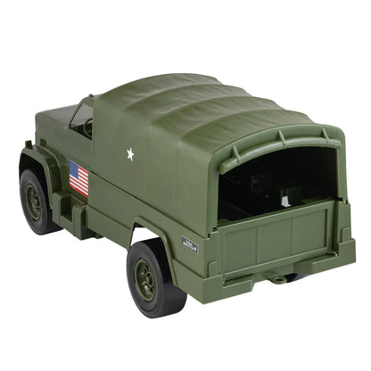 Troop Carrier 14" Cargo Truck Olive