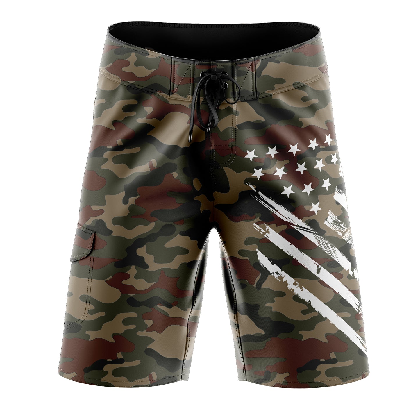 Desert Camo White Crest