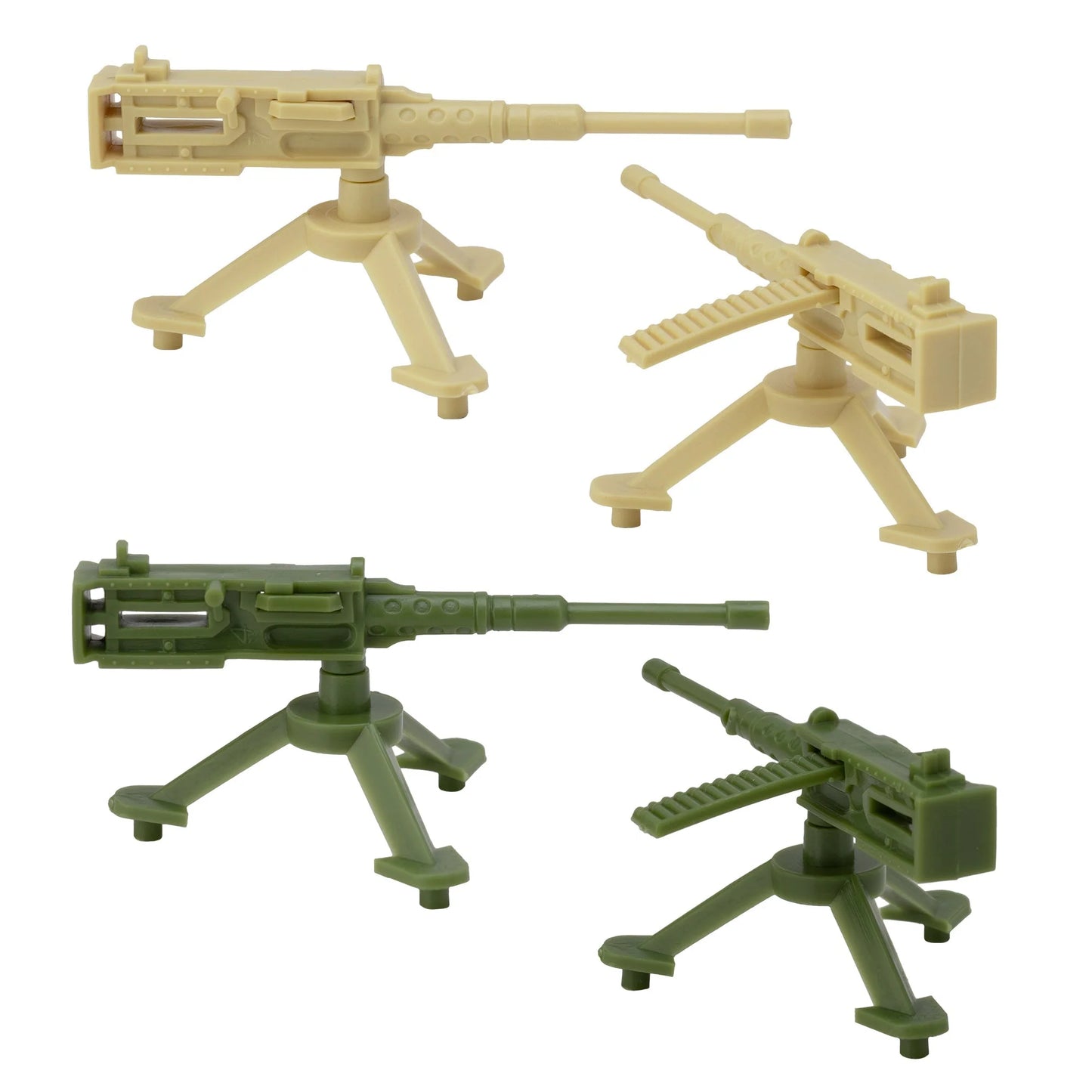 Classic MPC Machine Guns 16pcs Tan & OD