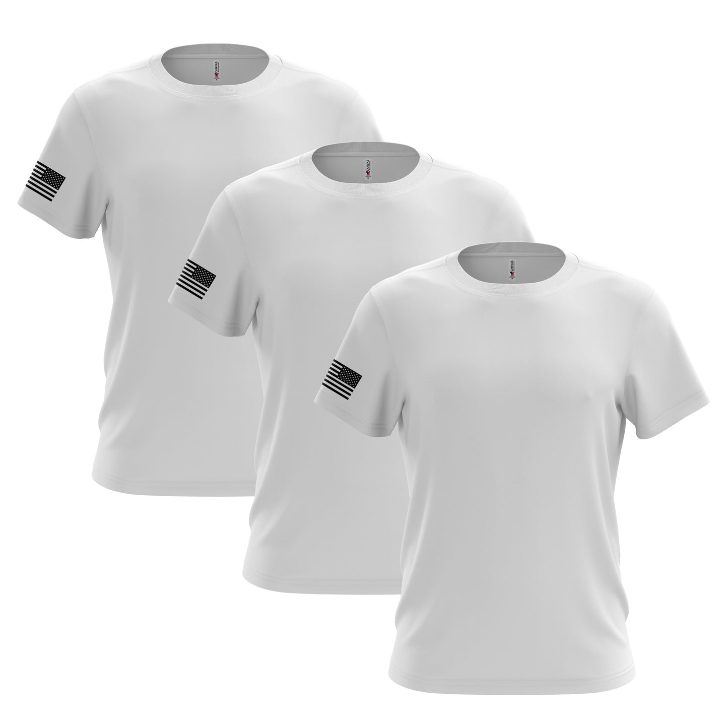 TPS - White Men's Shirt Bundle - 3 Pack