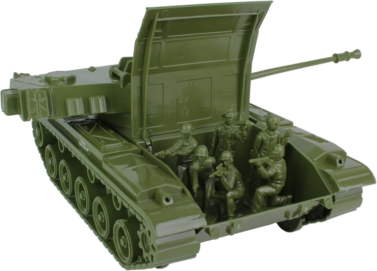 Walker Bulldog Tank Playset- OD Green 13pcs