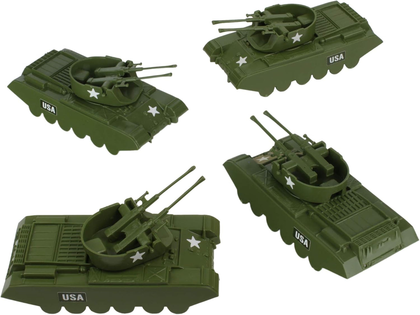 Classic Payton Anti-Aircraft Tanks - 4pcs OD