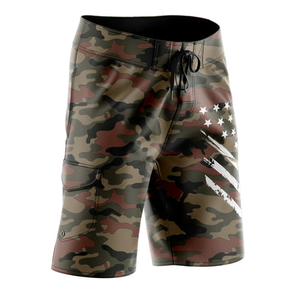 Desert Camo White Crest