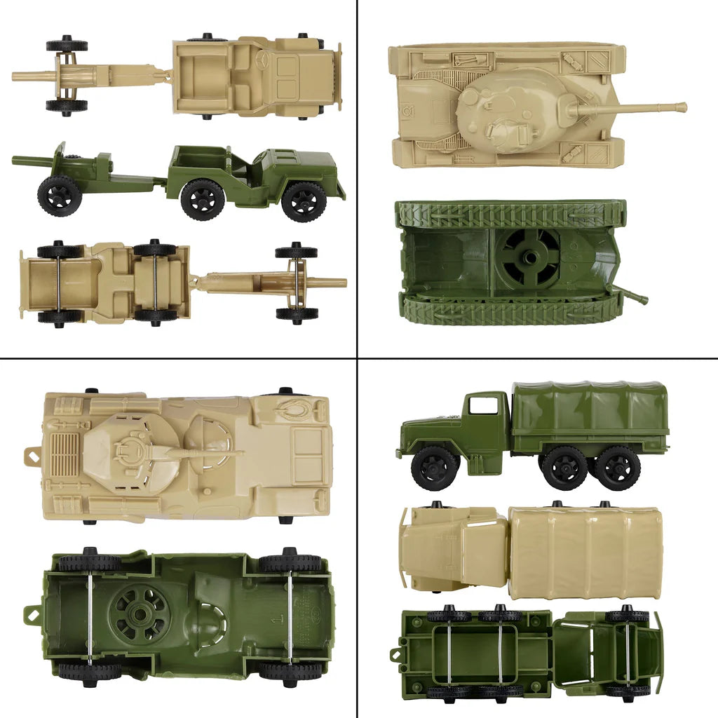 Combat Convoy 64pcs Box Set OD vs. Tan