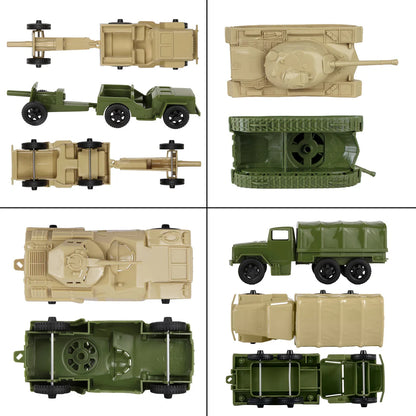 Combat Convoy 64pcs Box Set OD vs. Tan