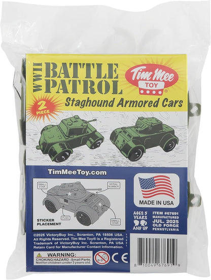 Battle Patrol Staghound Armored Car 2pcs OD