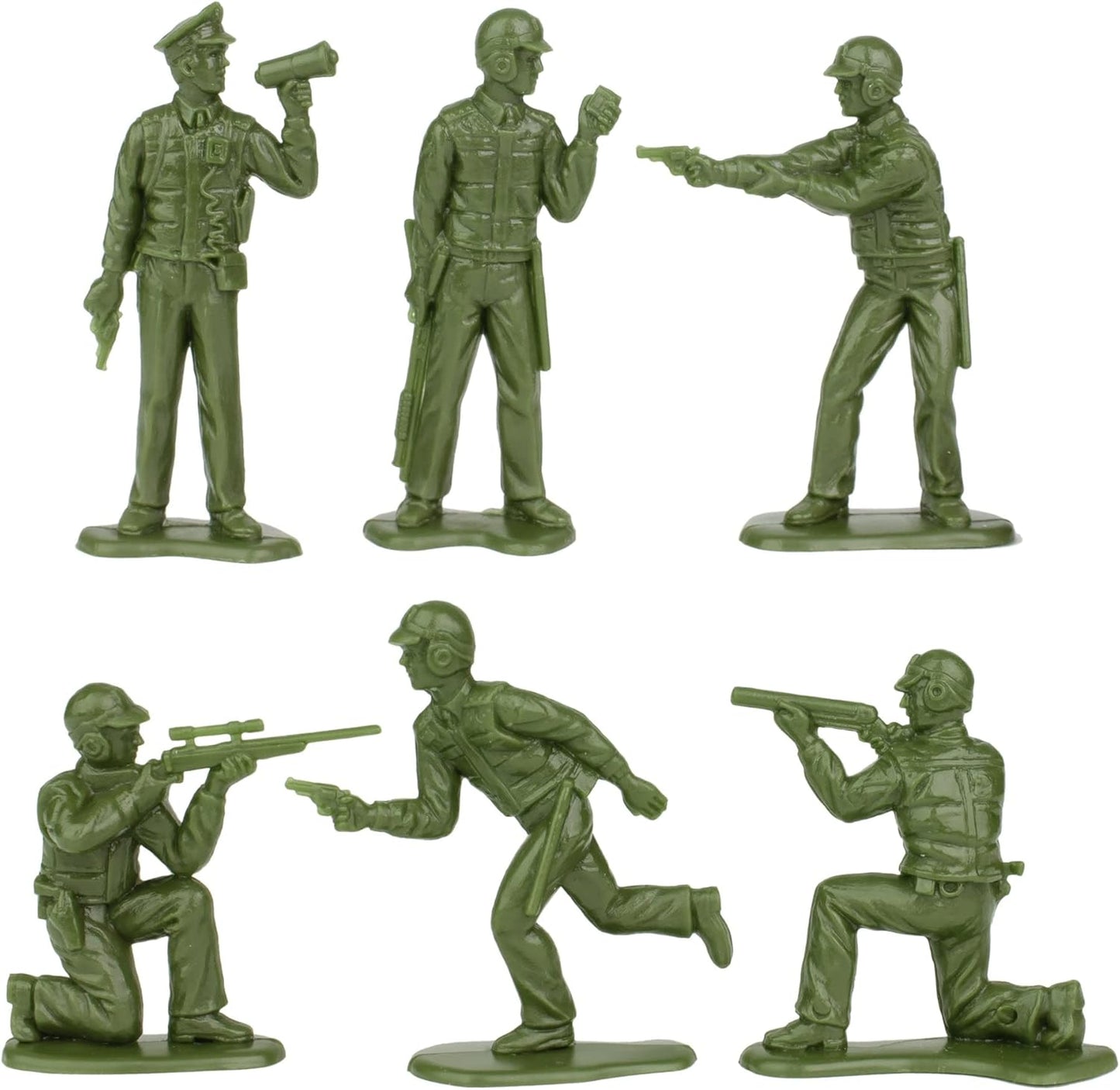 Walker Bulldog Tank Playset- OD Green 13pcs