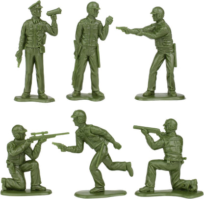 Walker Bulldog Tank Playset- OD Green 13pcs