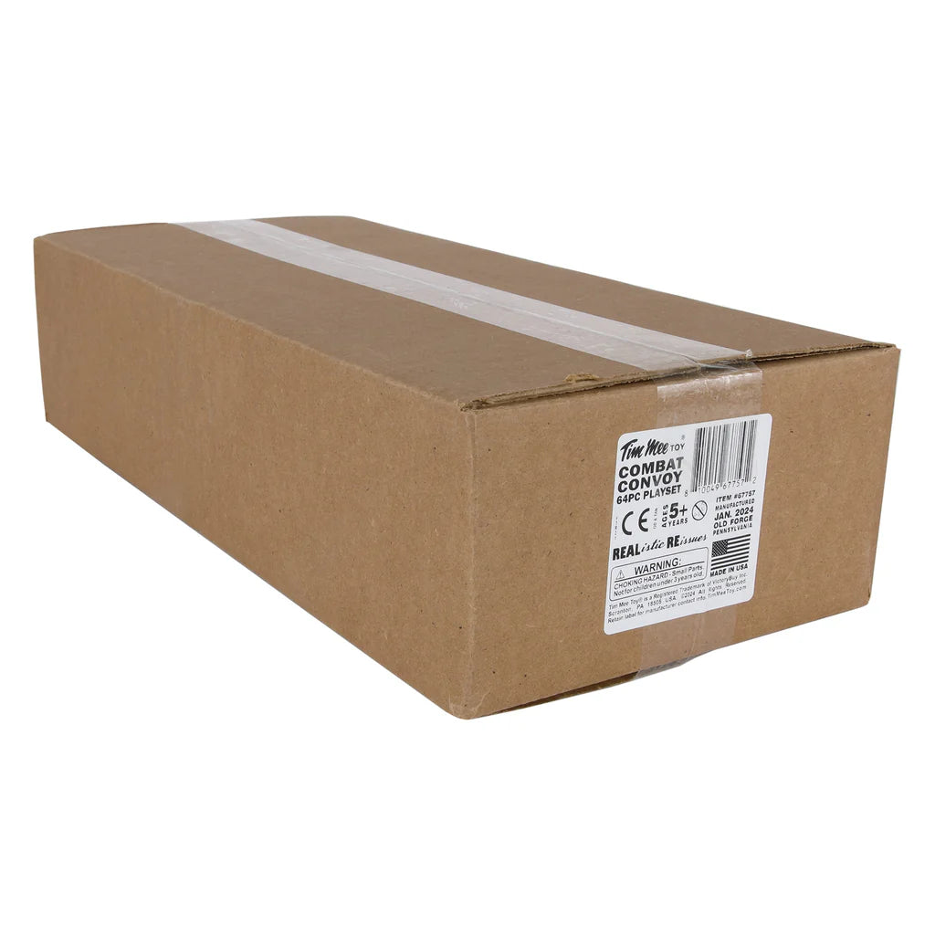 Combat Convoy 64pcs Box Set OD vs. Tan