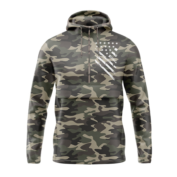 Green Camo Anorak Men Jacket – Tactical Pro Supply, LLC