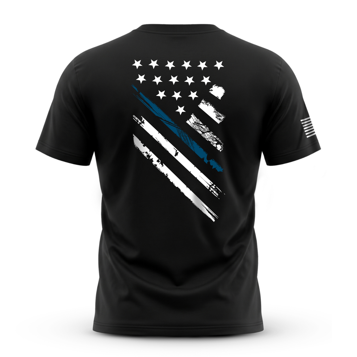 Blue Line Crest Flag