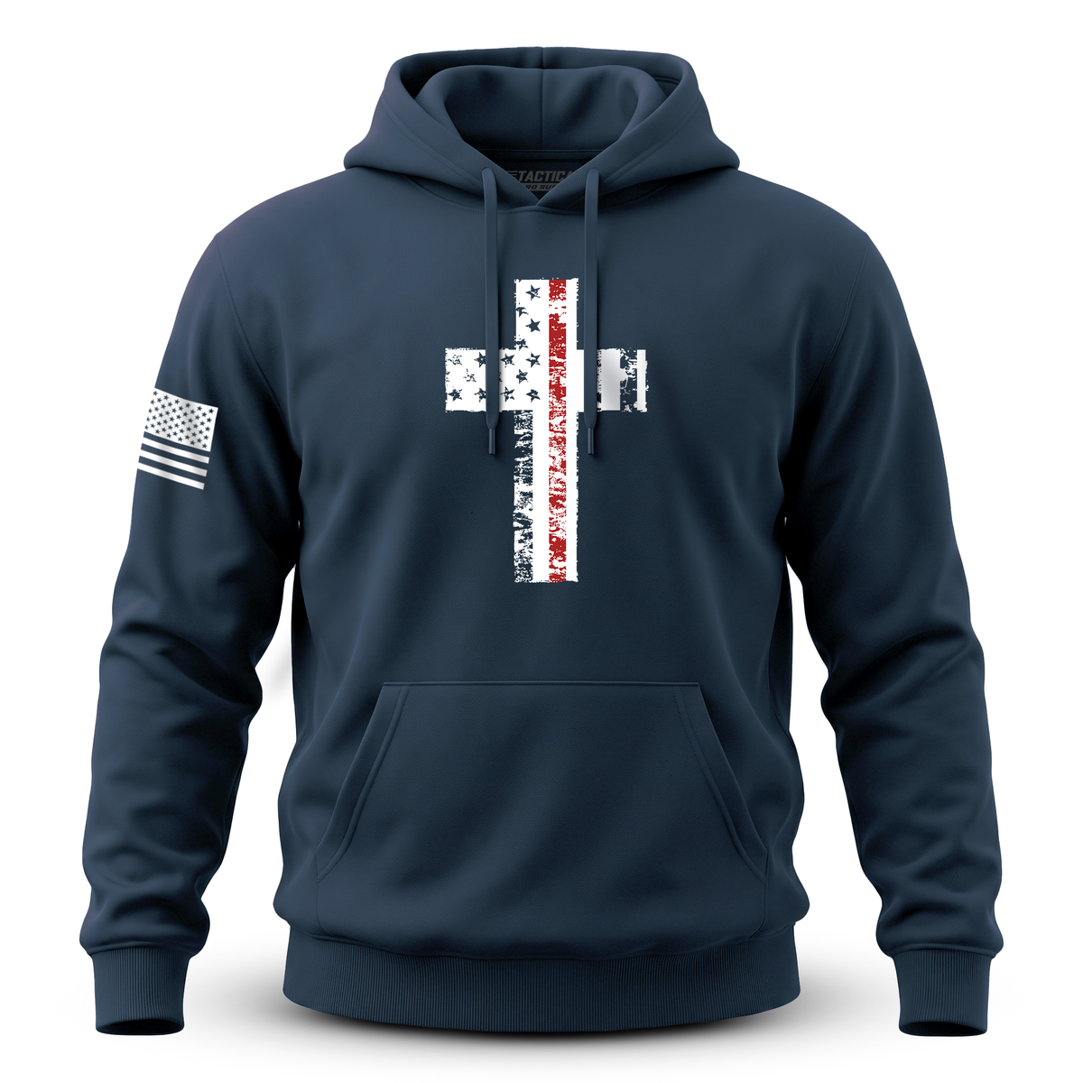 Cross Flag Red Line