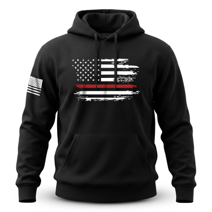 Distressed Flag Red Line