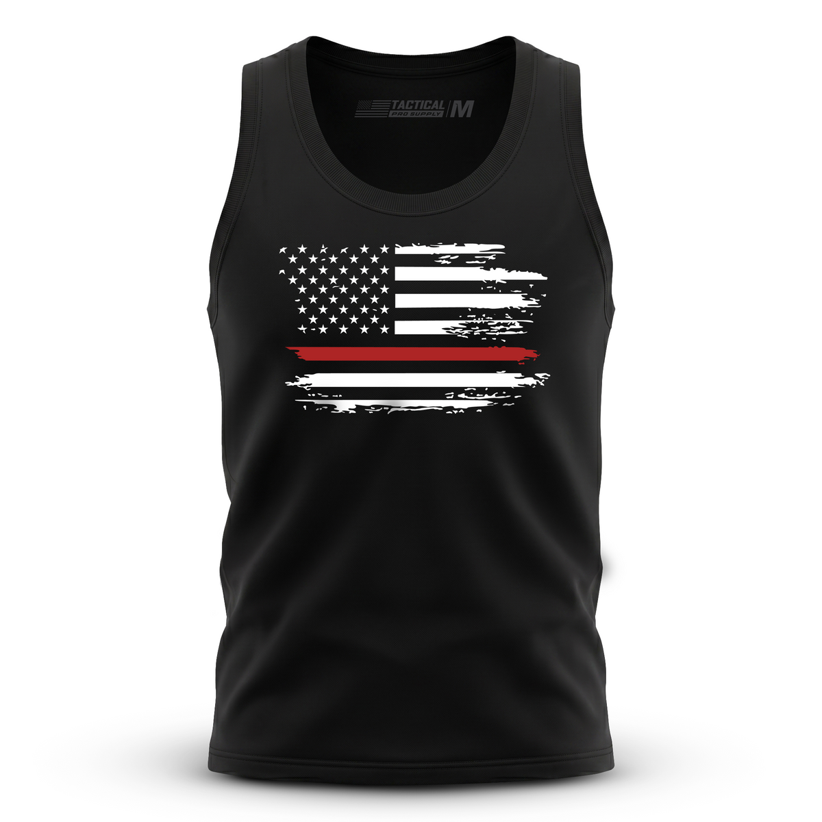 Distressed Flag Red Line