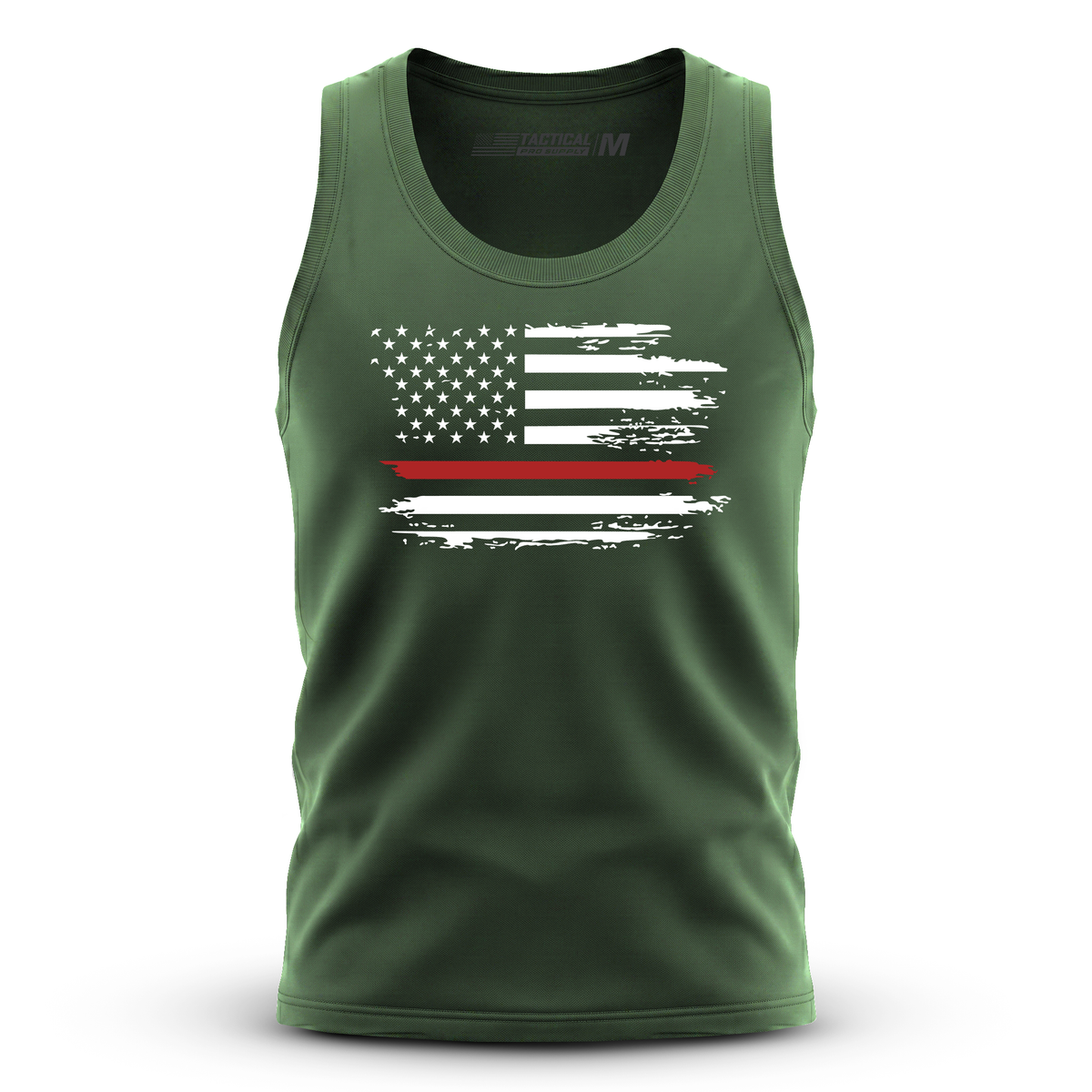 Distressed Flag Red Line
