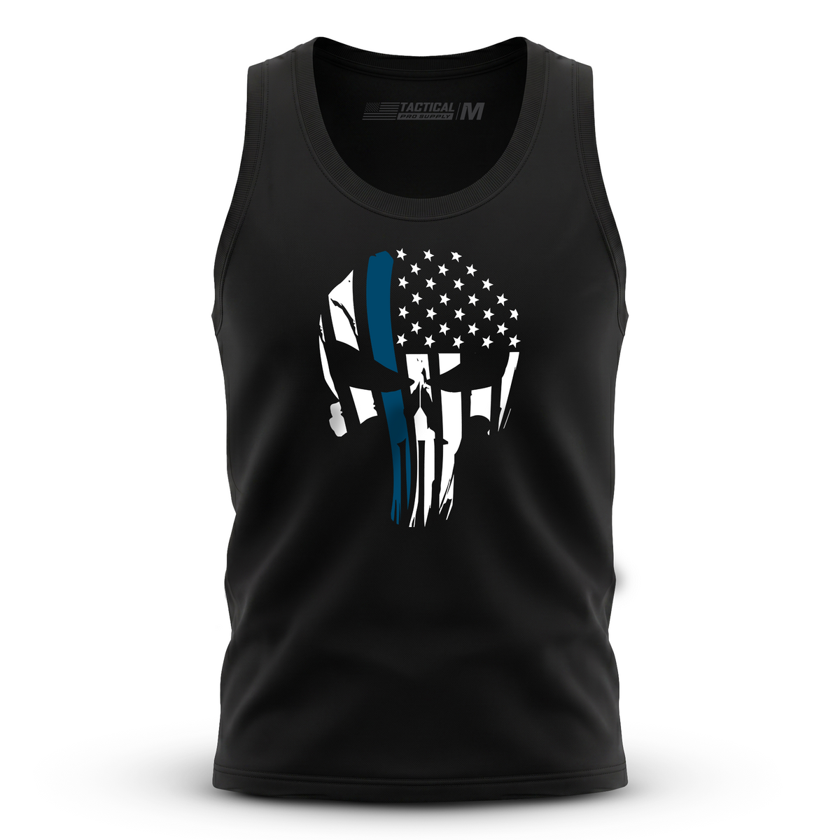Punisher Flag Blue Line