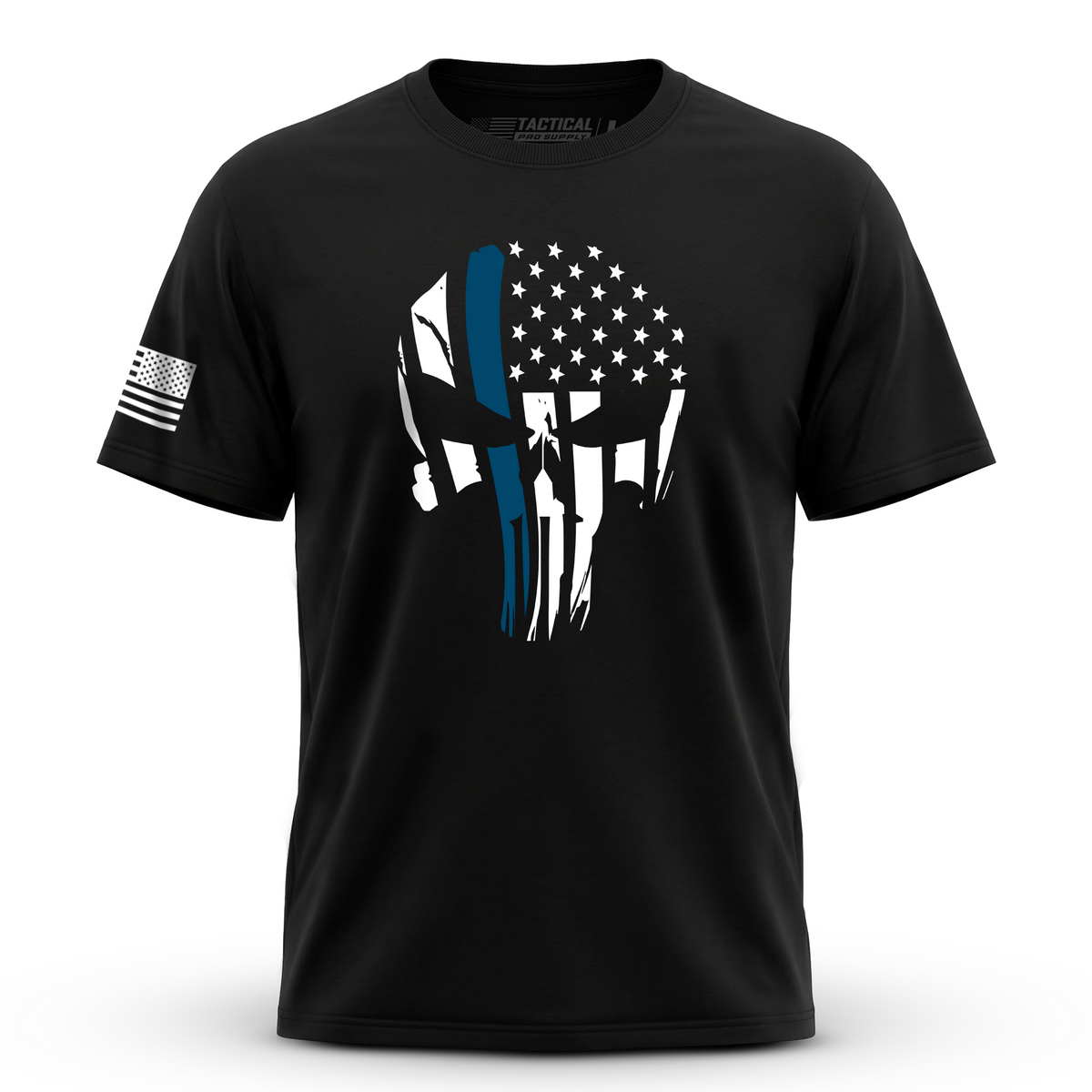 Punisher Flag Blue Line