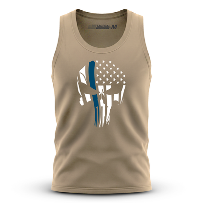 Punisher Flag Blue Line