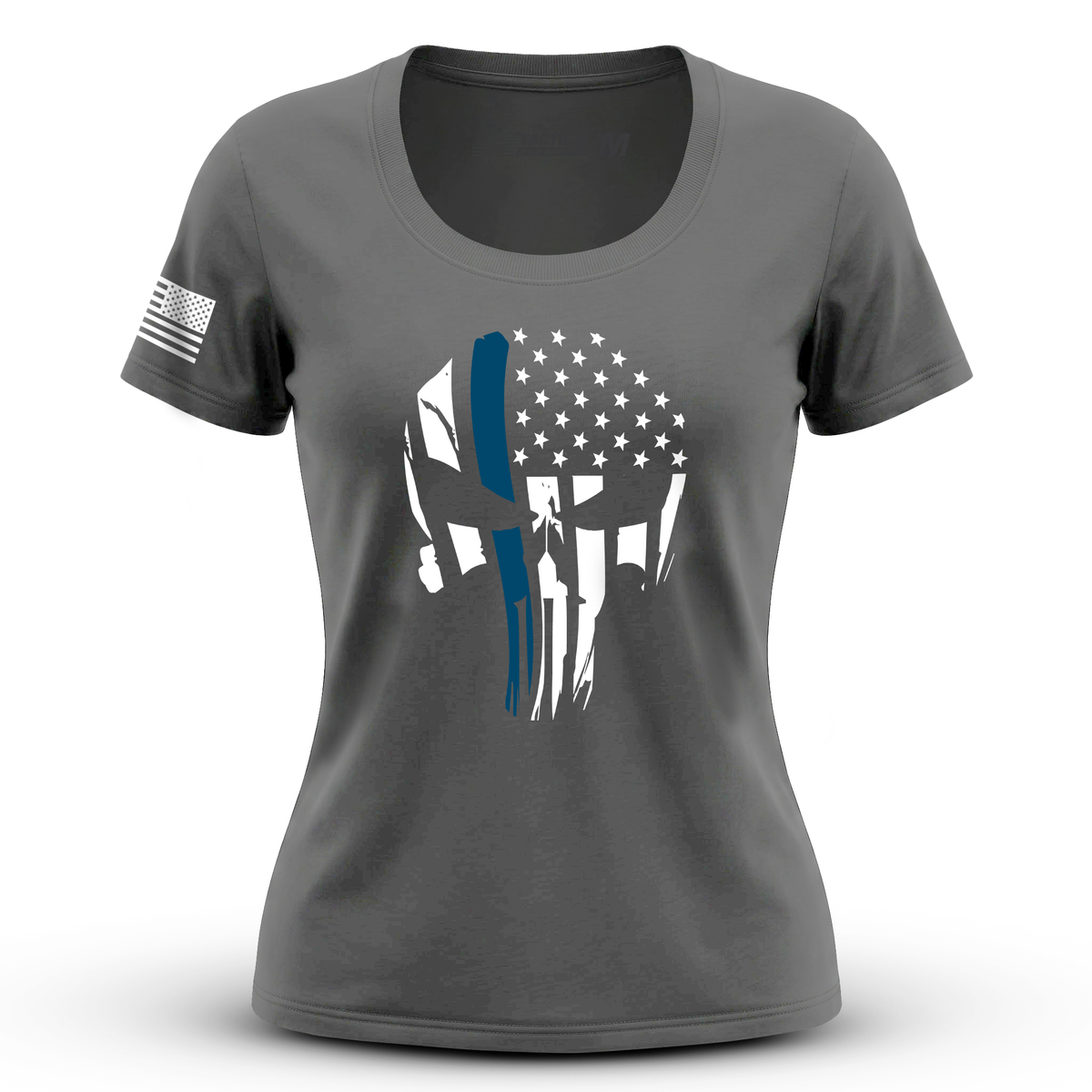 Punisher Flag Blue Line