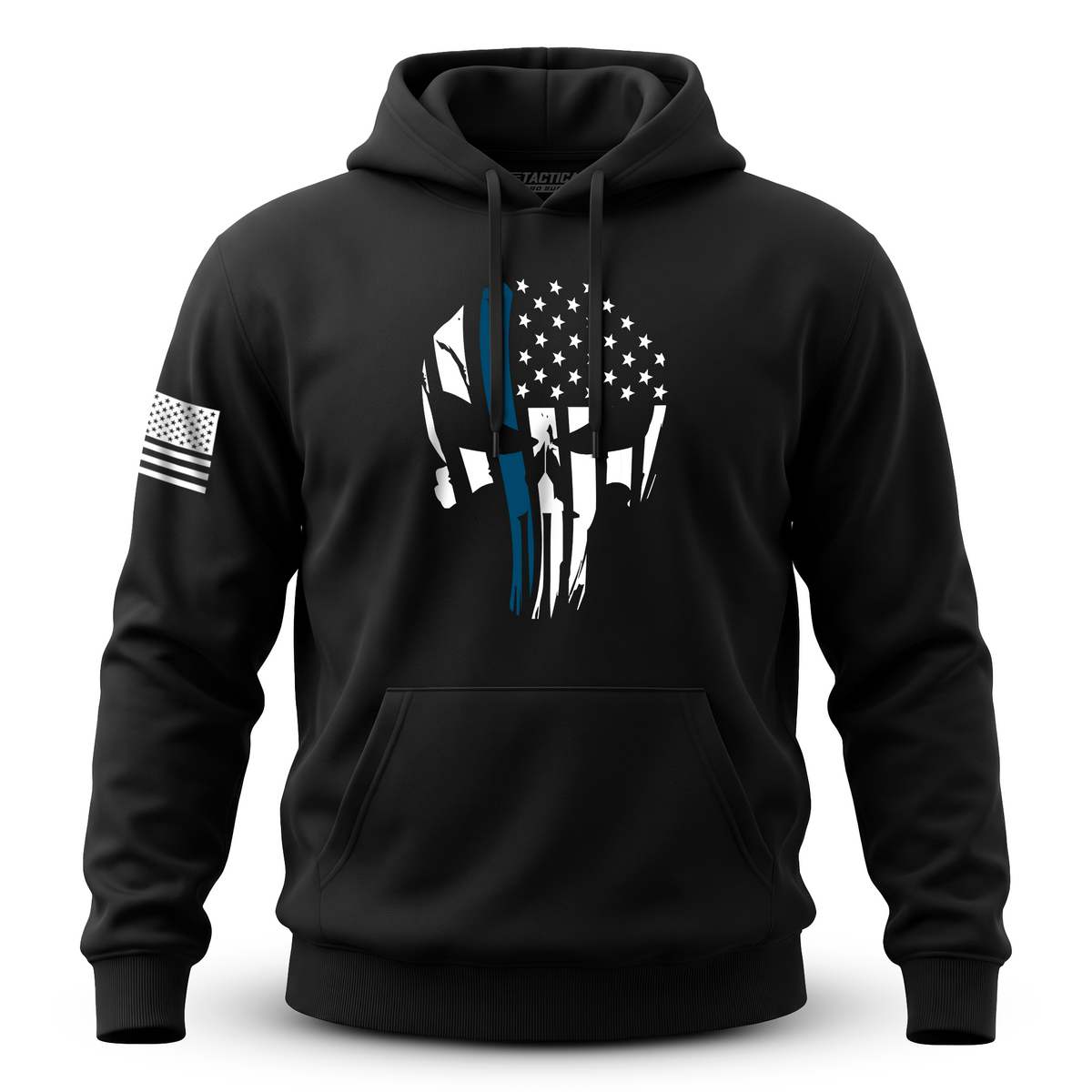 Punisher Flag Blue Line