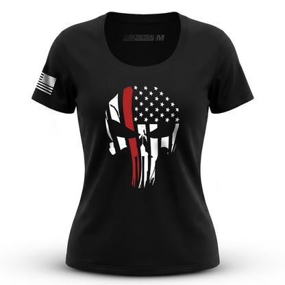 Punisher Flag Red Line