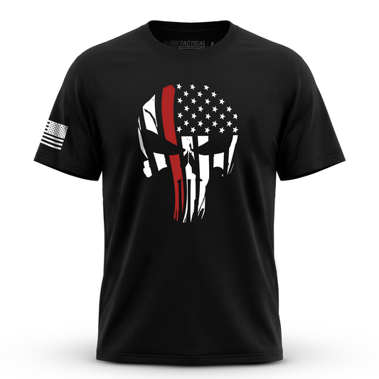 Punisher Flag Red Line