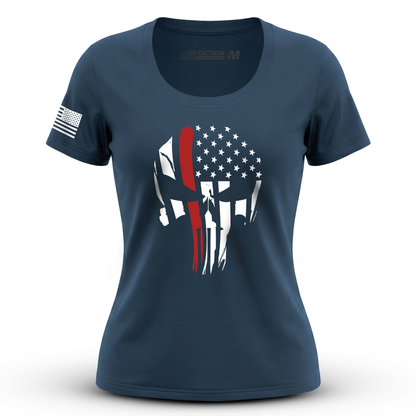 Punisher Flag Red Line
